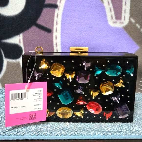Kate Spade Sweet Treats Jeweled Resin Small Clutch 🍬 - Picture 6 of 8